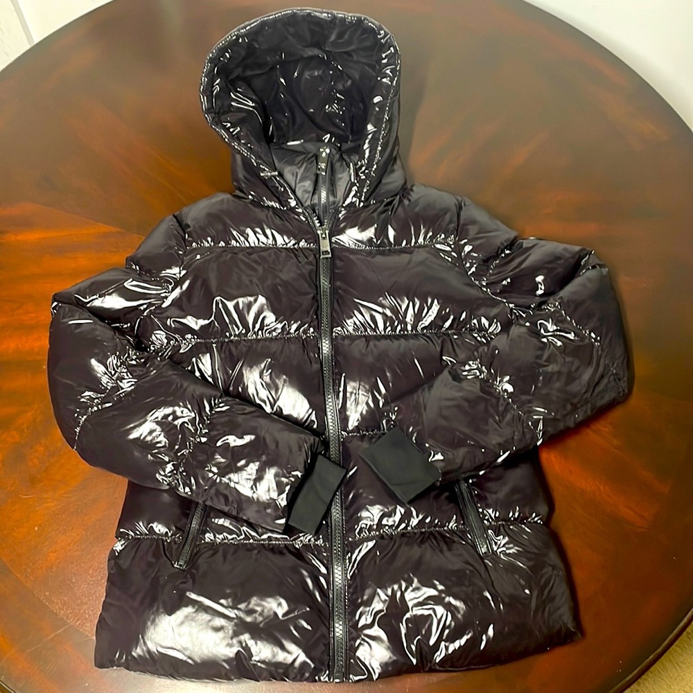 Michael Kors Women’s black puffer jacket
